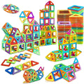 52 PCS Magnetic Building Blocks for Kids, Construction Educational Toy, Colourful Magnetic Tiles Set for STEM Learning, Creative Play for Toddlers & Children