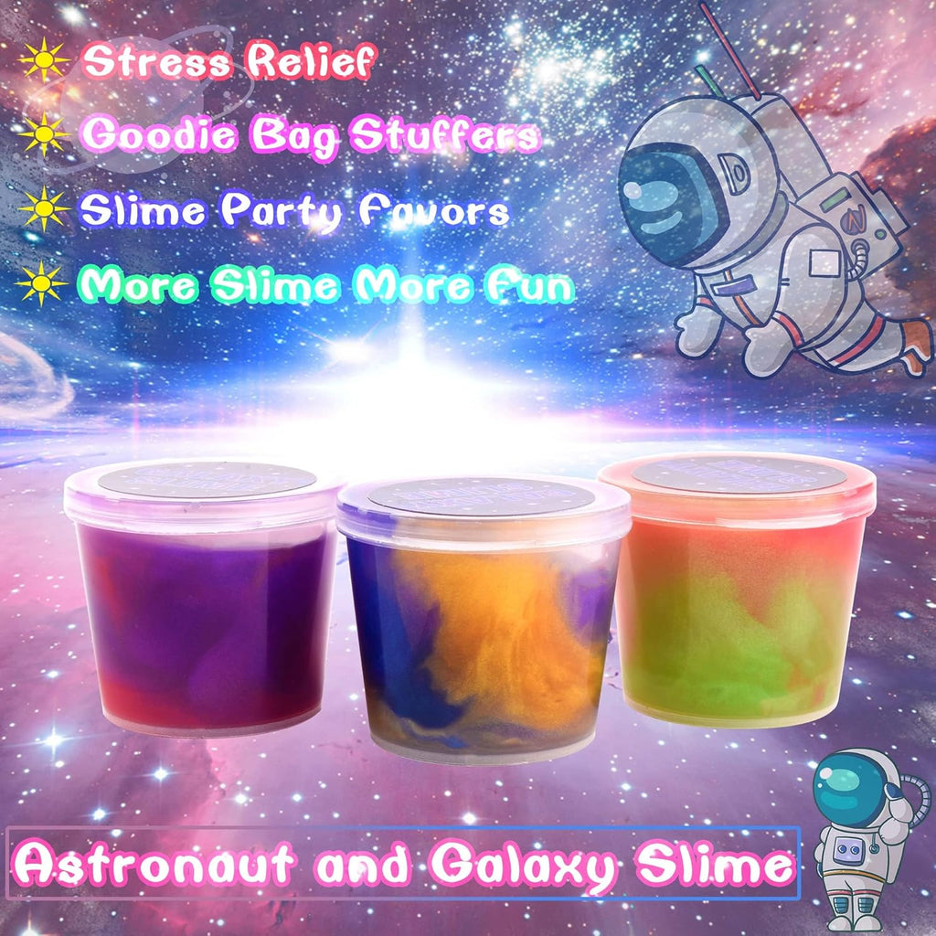 Kids Colorful Galaxy Slime – 20 Pack